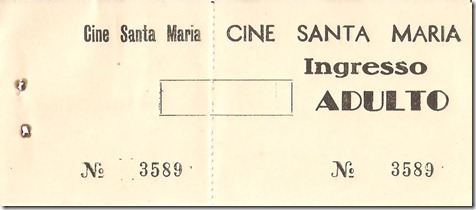 INGRESSO CINE SANTA MARIA 001