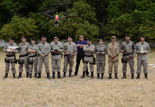 PM_curso de operador de drone_ segurança pública_foto da Secom-PB