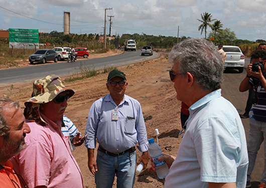 Ricardo_inspeção-Perimetral Sul_foto da Secom-PB