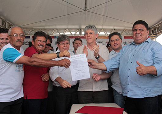 Ricardo_ordem de serviço da Adutora de Caraúbas_ inspeção de obras da PB-186 em São Domingos do Cariri