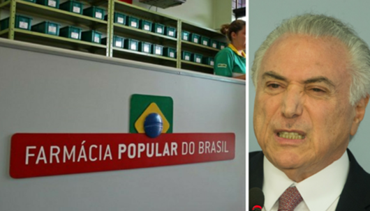 Temer quer acabar com programa de distribuição de remédio