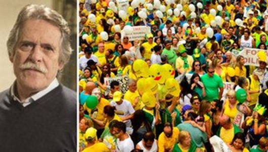 Zé de Abreu_ brasileiro foi às ruas para levar seu país às trevas