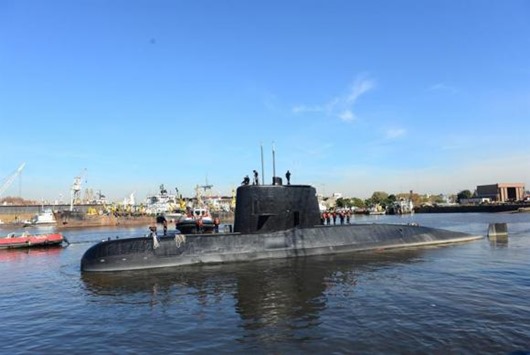 submarino-ara-san-juan_foto da Marinha da Argentina