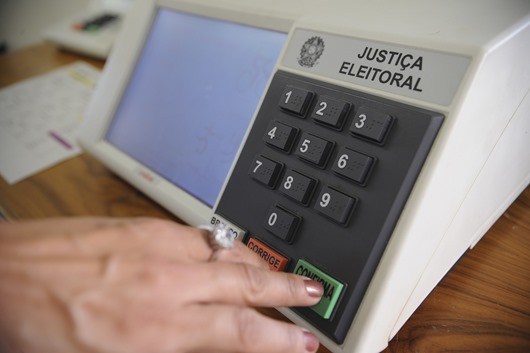 urna eletrônica-Agência Brasil