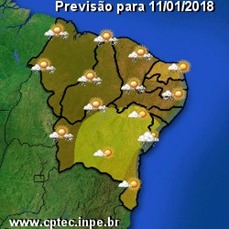 Previsão do Tempo_Nordeste_CPTEC