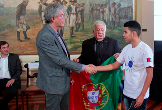 Ricardo participa do pré-embarque dos selecionados no Gira Mundo Portugal e lança Edital 2018 do programa