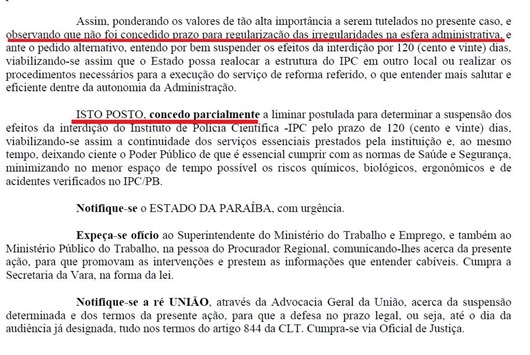 Liminar_Justiça do Trabalho