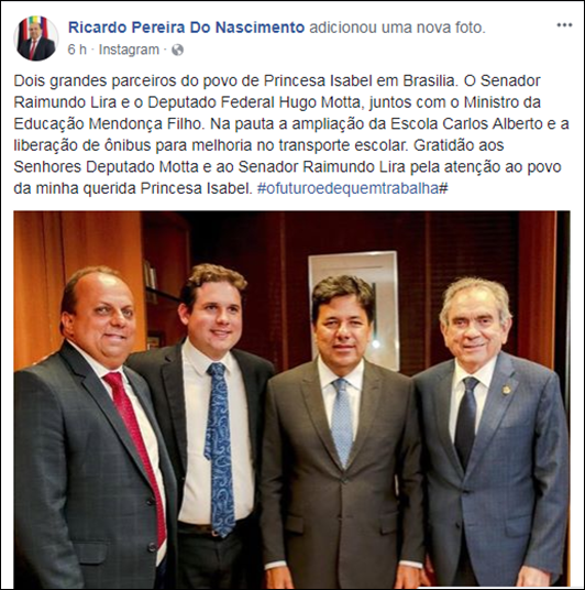 Ricardo_audência_ministro da Educação