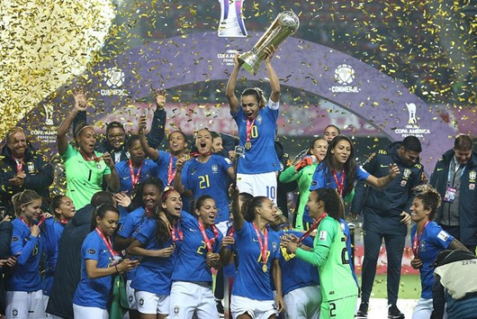 futebol feminino_conquista_Copa América-Foto da CBF