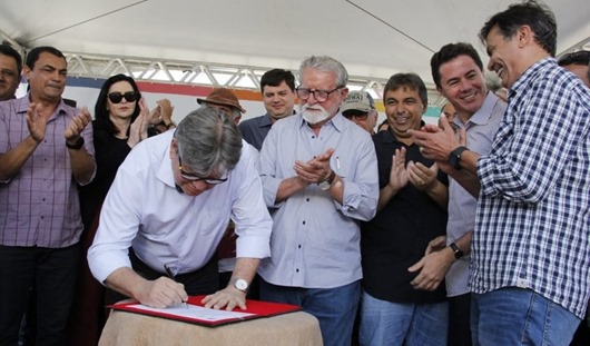 João Azevêdo_ordem de serviço_rodovia Santo André-Juazeirinho