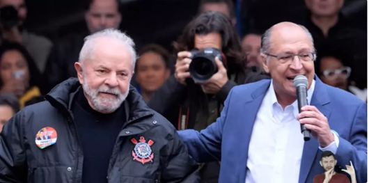 Lula e Alckmin