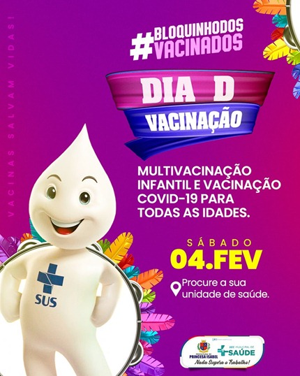 Dia D_vacinação_Princesa Isabel