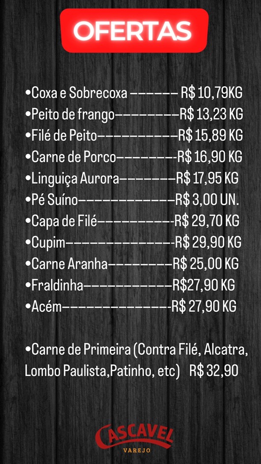 ofertas_Cascavel Varejo