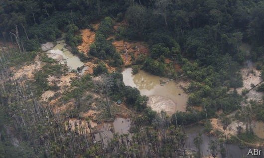 garimpo ilegal_região Amazônica