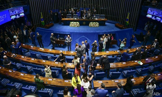 posse_senadores_Agência Brasil