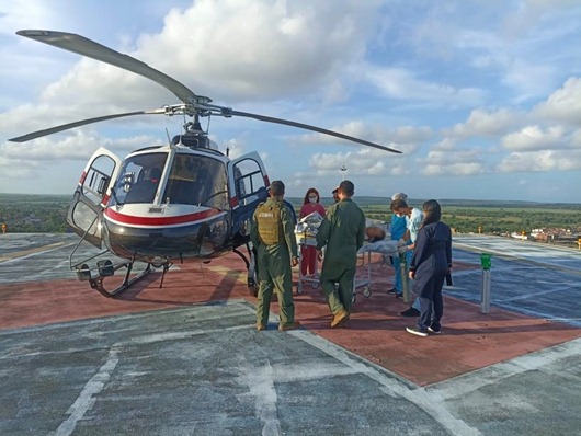 Transporte aeromédico