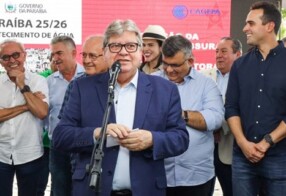 João Azevêdo assina ordem de serviço para construção da barragem Cupissura e conclusão da 2ª etapa da adutora Translitorânea