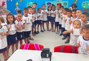 Cartilha pedagógica sobre forró auxilia professores da Rede Municipal nas aulas sobre festejos juninos