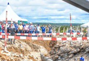 Governo inicia obra de implantação do Sistema Adutor Transparaíba – Ramal Cariri