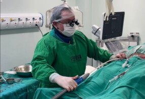 Hemodinâmica do Hospital Metropolitano realiza procedimento endovascular inédito de alta complexidade