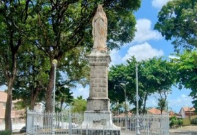 Iphaep discute restauração do monumento de Nossa Senhora de Lourdes, na Capital